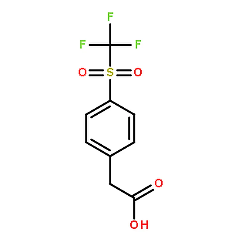 RHAWN 4-(Trifluoromethylsulfony)phenylacetic acid
