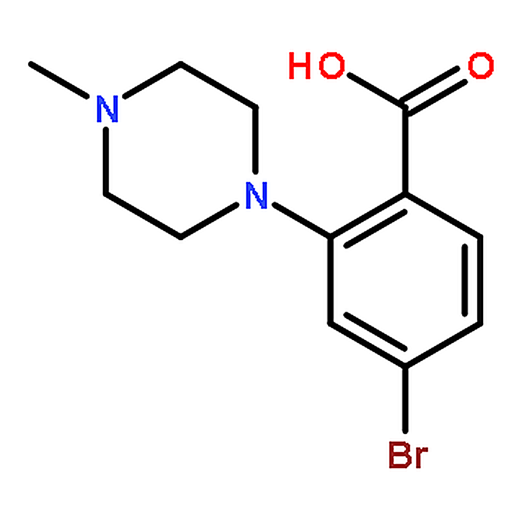 RHAWN 4-Bromo-2-(4-methyl-1-piperazinyl)benzoic Acid