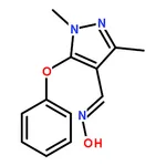 RHAWN 1,3-Dimethyl-5-phenoxy-1H-pyrazole-4-carbaldehyde oxime