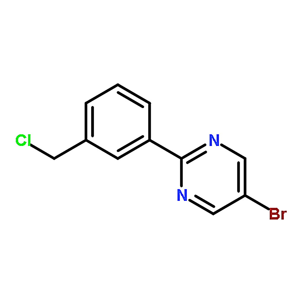 RHAWN 5-Bromo-2-(3-(chloromethyl)phenyl)pyrimidine