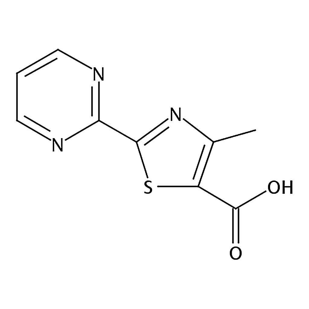 RHAWN 4-Methyl-2-(pyrimidin-2-yl)thiazole-5-carboxylic acid