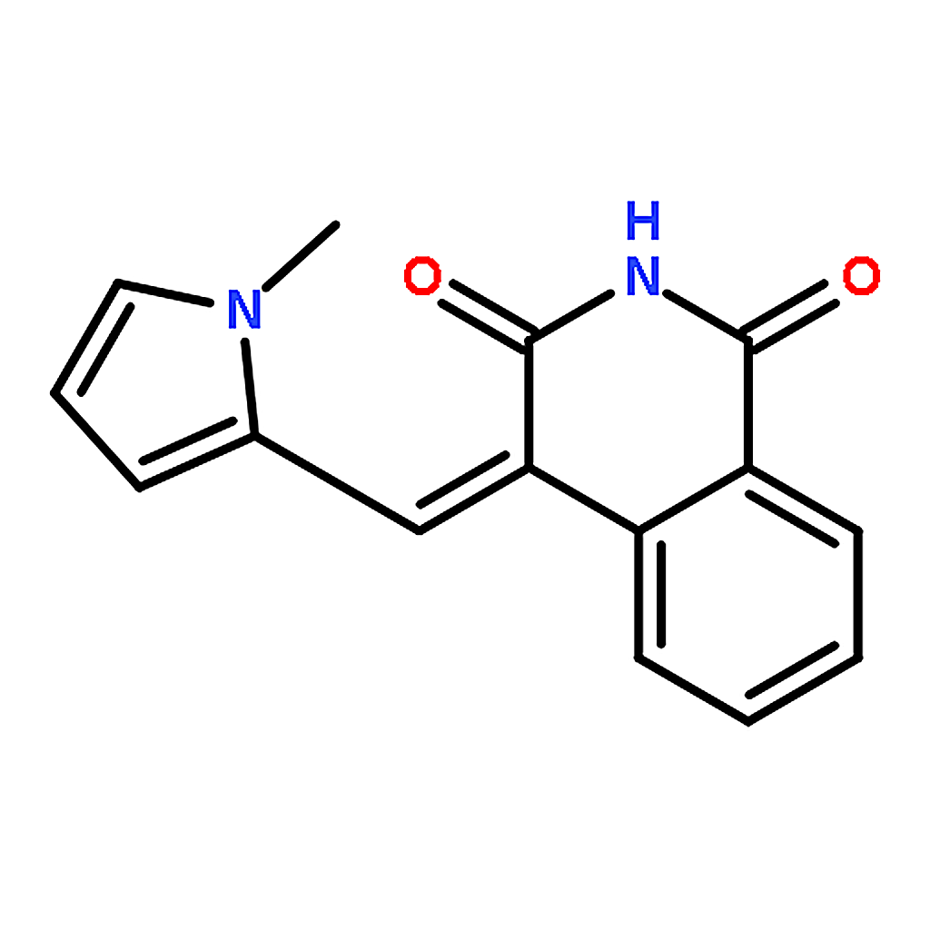 RHAWN 4-((1-Methyl-1H-pyrrol-2-yl)methylene)isoquinoline-1,3(2H,4H)-dione