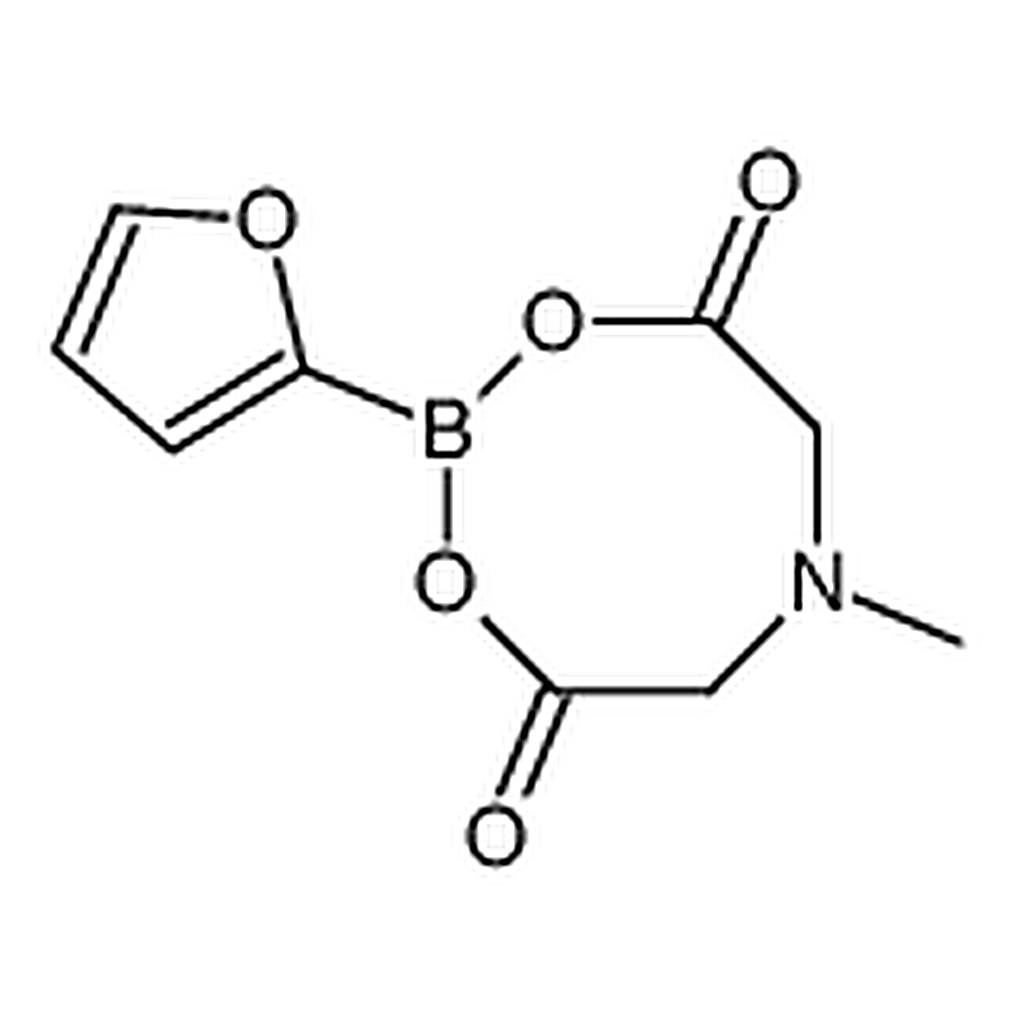 RHAWN 2-(Furan-2-yl)-6-methyl-1，3，6，2-dioxazaborocane-4，8-dione， 2-Furanboronic acid MIDA ester