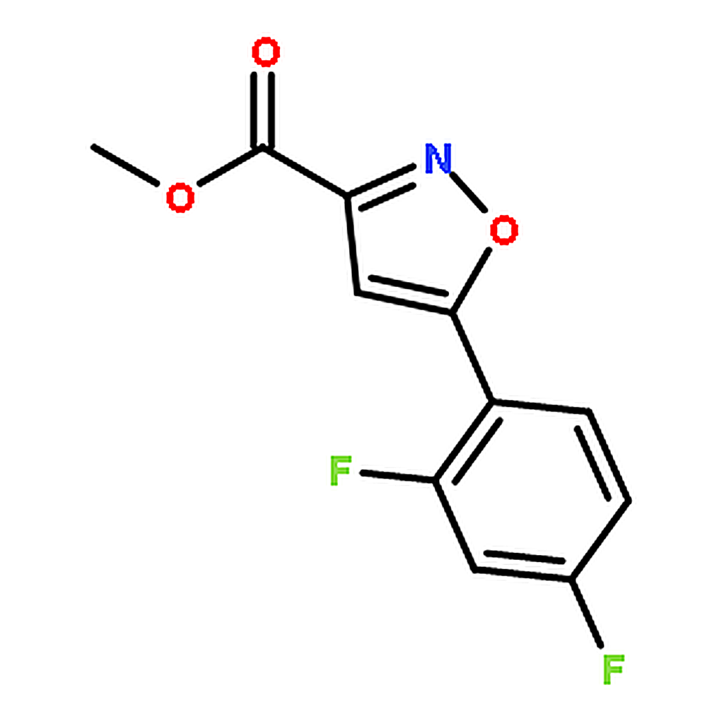 RHAWN Methyl 5-(2，4-Difluorophenyl)isoxazole-3-carboxylate
