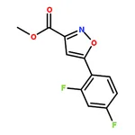 RHAWN Methyl 5-(2,4-Difluorophenyl)isoxazole-3-carboxylate