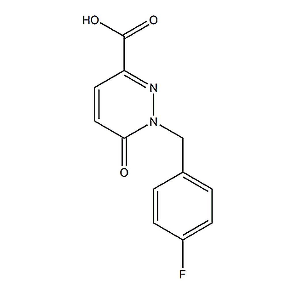 RHAWN 1-(4-Fluorobenzyl)-6-oxo-1,6-dihydropyridazine-3-carboxylic acid