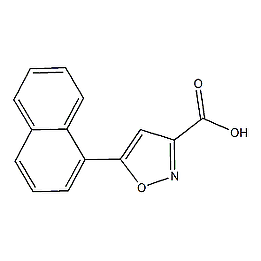 RHAWN 5-(Naphthalen-1-yl)isoxazole-3-carboxylic acid