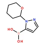 RHAWN (1-(Tetrahydro-2H-pyran-2-yl)-1H-pyrazol-5-yl)boronic acid