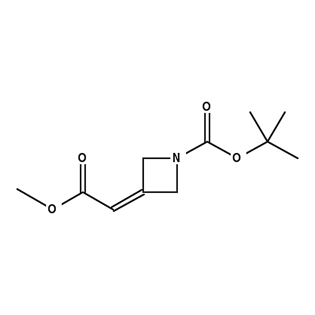 RHAWN tert-Butyl 3-(2-methoxy-2-oxoethylidene)azetidine-1-carboxylate