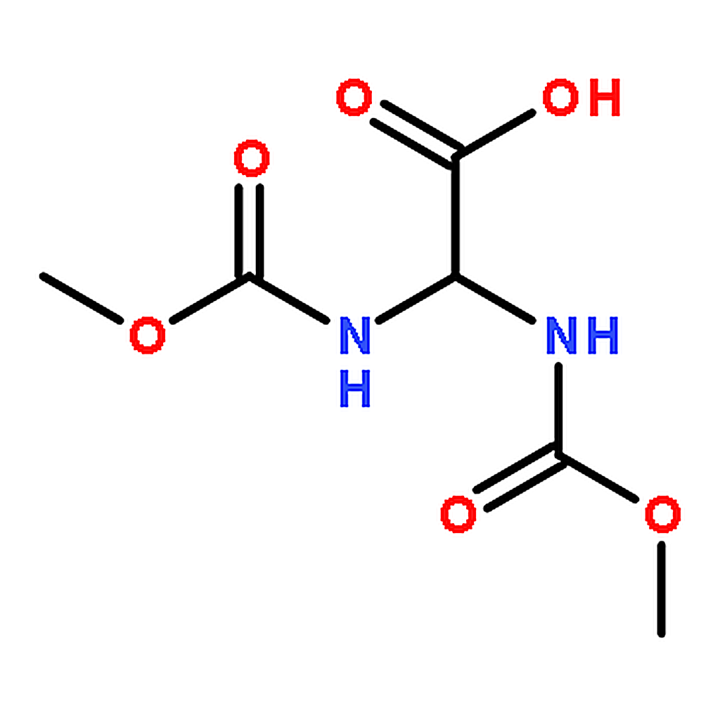 RHAWN 2,2-Bis((methoxycarbonyl)amino)acetic acid