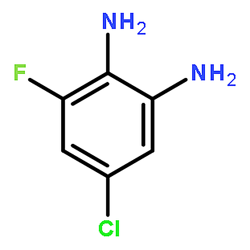 RHAWN 5-Chloro-3-fluorobenzene-1,2-diamine