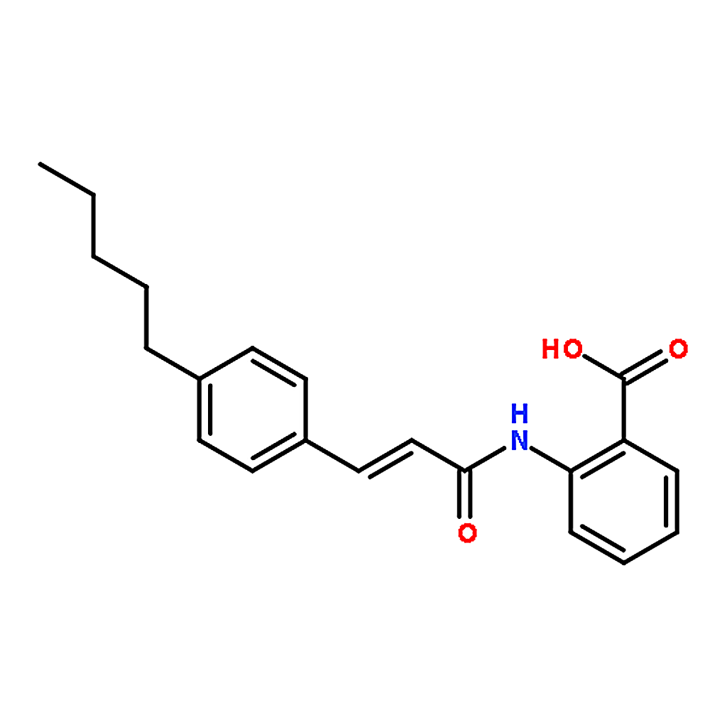 RHAWN 2-(3-(4-Pentylphenyl)acrylamido)benzoic acid