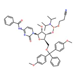 RHAWN (2R,3R,4R,5R)-5-(4-Benzamido-2-oxopyrimidin-1(2H)-yl)-2-((bis(4-methoxyphenyl)(phenyl)methox