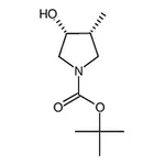 RHAWN (3R,4R)-rel-tert-Butyl 3-hydroxy-4-methylpyrrolidine-1-carboxylate