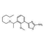 RHAWN (S)-4-(3-(1-(Hexyloxy)ethyl)-2-methoxyphenyl)thiazol-2-amine