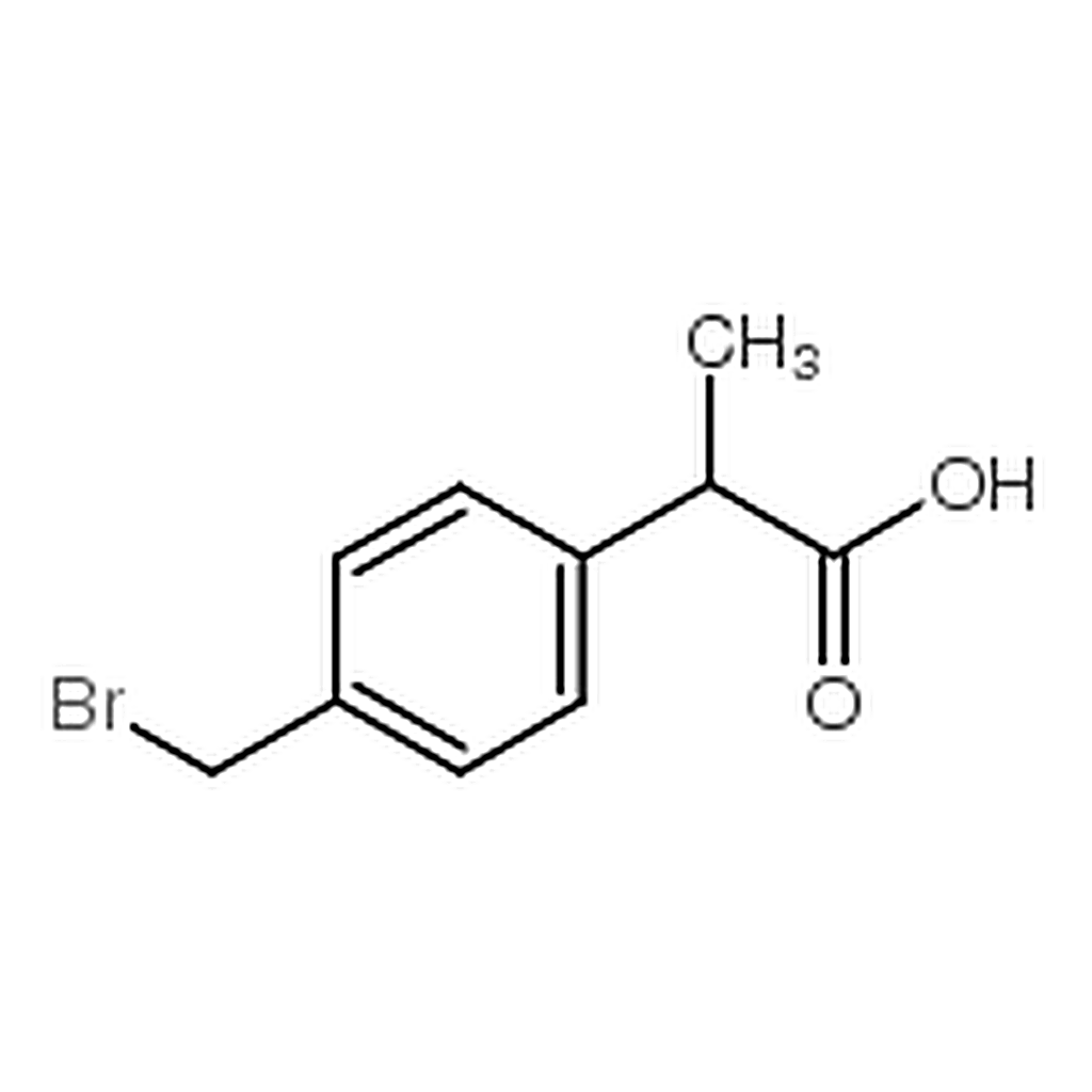 RHAWN 2-[4-(Bromomethyl)phenyl]propionic acid