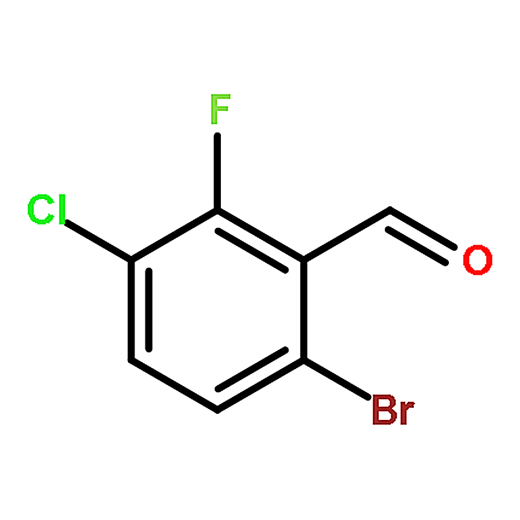 RHAWN 6-Bromo-3-chloro-2-fluorobenzaldehyde