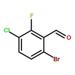 RHAWN 6-Bromo-3-chloro-2-fluorobenzaldehyde