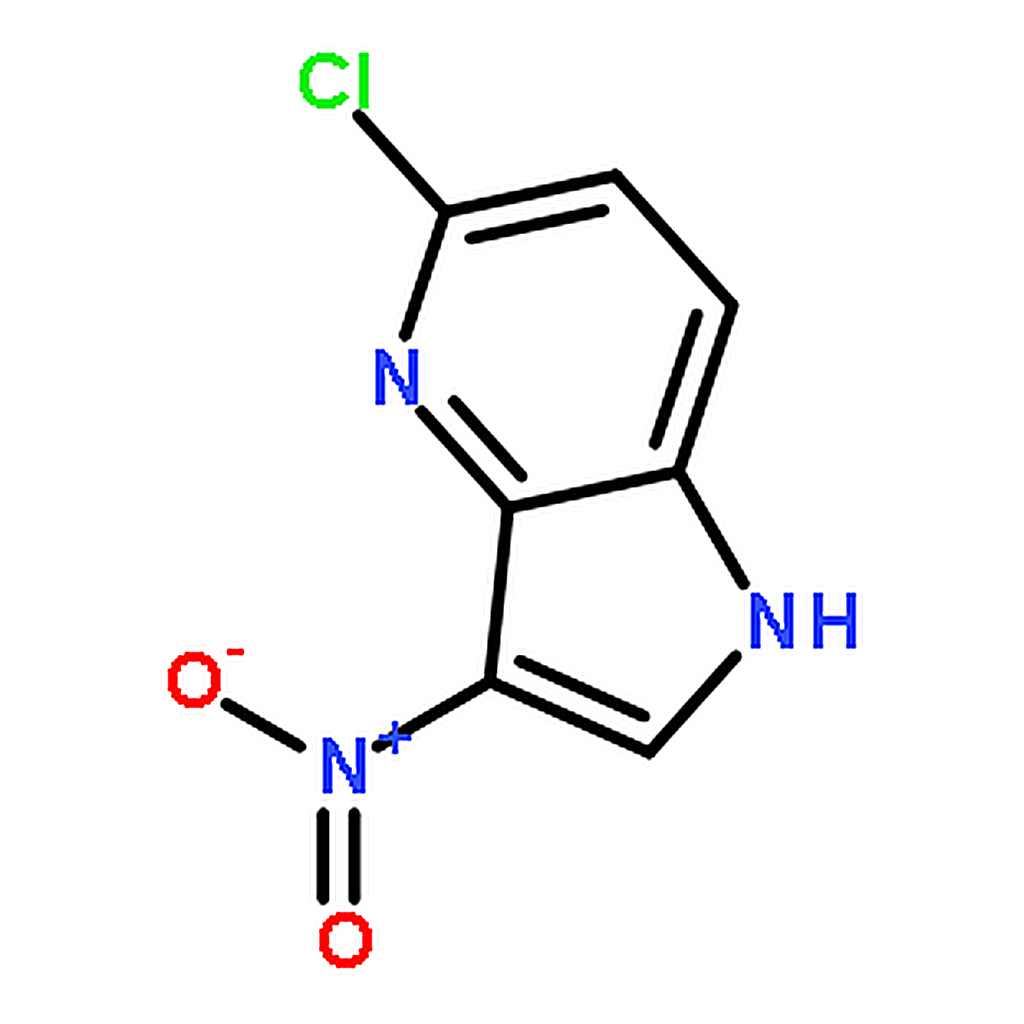 RHAWN 5-Chloro-3-nitro-1H-pyrrolo[3,2-b]pyridine