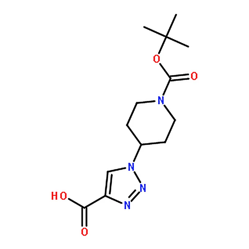 RHAWN 1-(1-(tert-Butoxycarbonyl)piperidin-4-yl)-1H-1,2,3-triazole-4-carboxylic acid