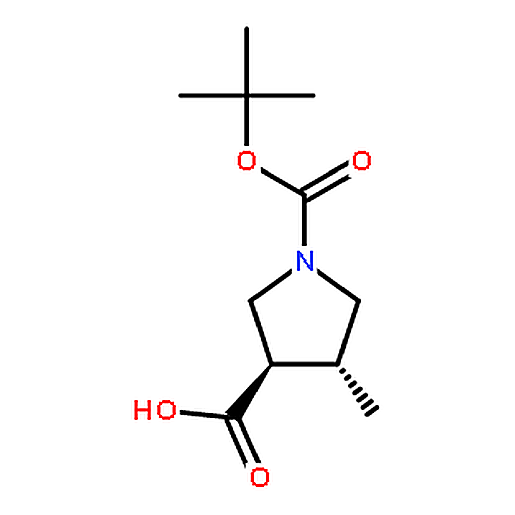 RHAWN Trans-1-(tert-butoxycarbonyl)-4-methylpyrrolidine-3-carboxylic acid