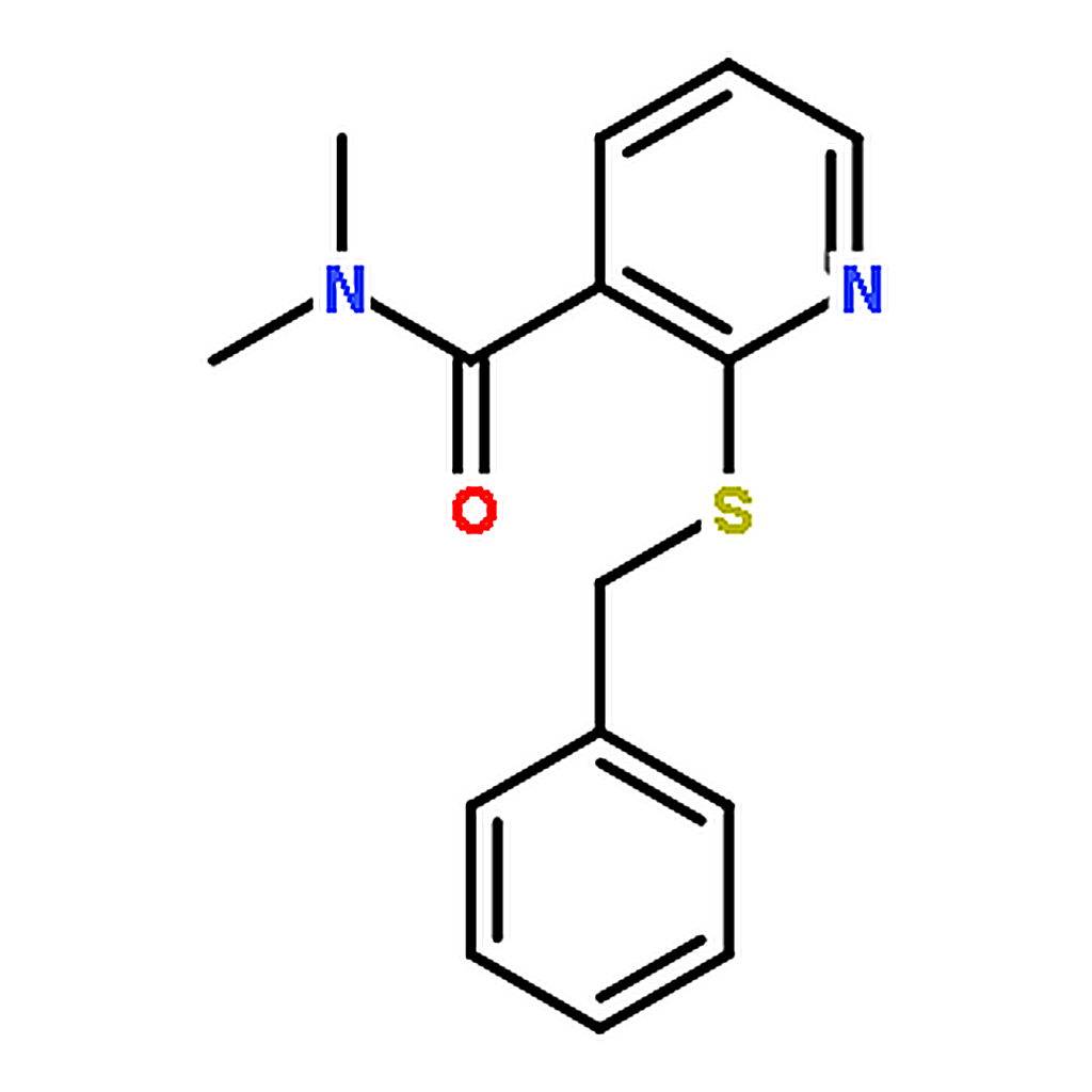 RHAWN 2-(Benzylthio)-N,N-dimethylnicotinamide