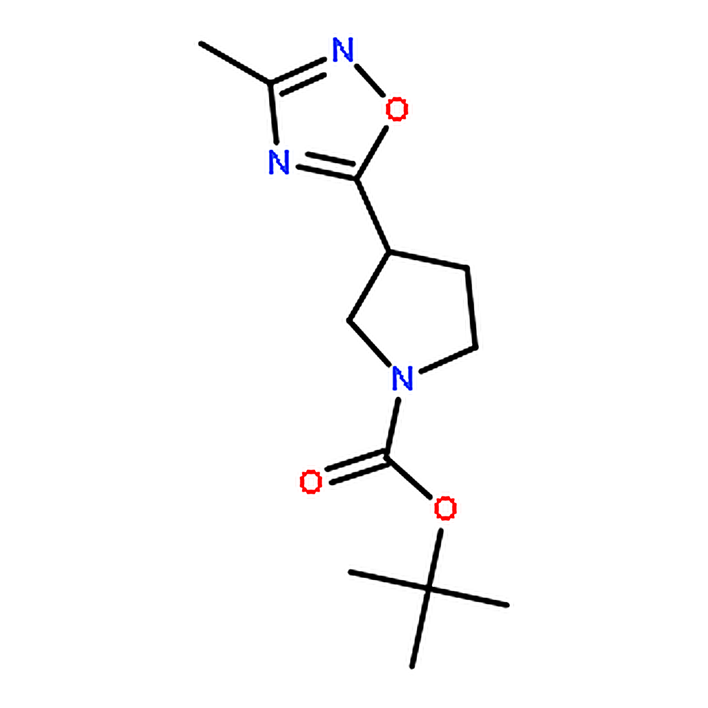 RHAWN 3-(3-Methyl-1，2，4-oxadiazol-5-yl)-1-pyrrolidinecarboxylic acid1，1-dimethylethylester