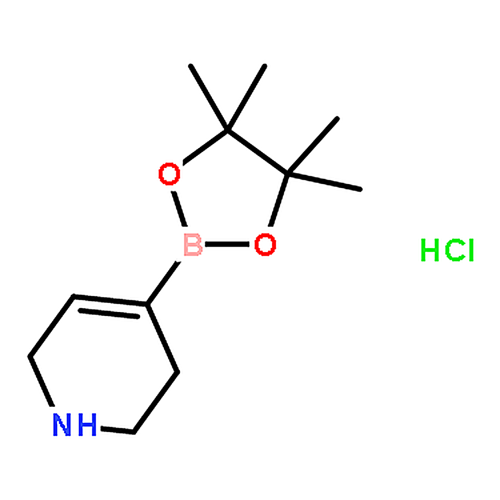 RHAWN 4-(4，4，5，5-Tetramethyl-1，3，2-dioxaborolan-2-yl)-1，2，3，6-tetrahydropyridine hydrochloride
