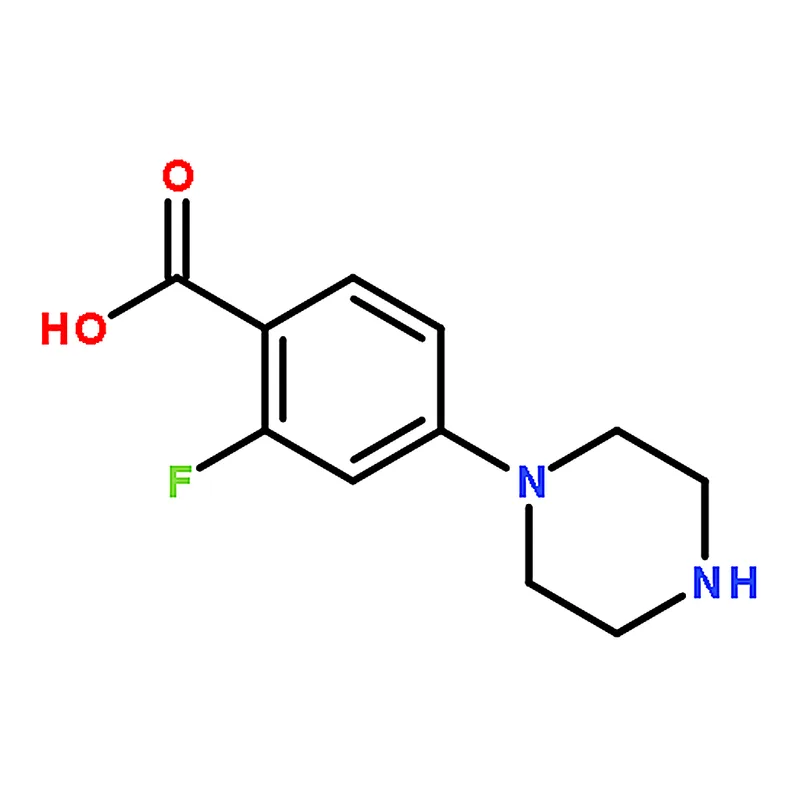 RHAWN 2-Fluoro-4-piperazinobenzoic Acid