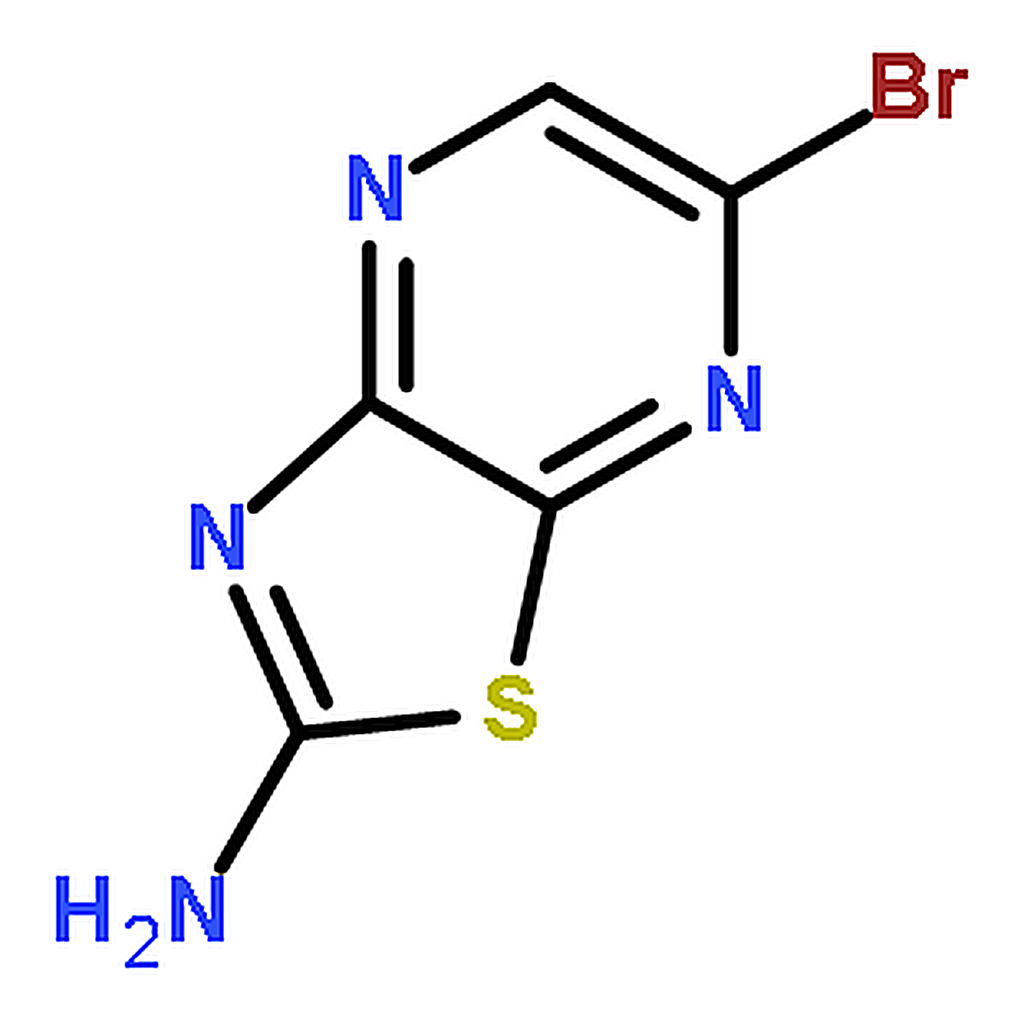 RHAWN 6-Bromothiazolo[4,5-b]pyrazin-2-amine