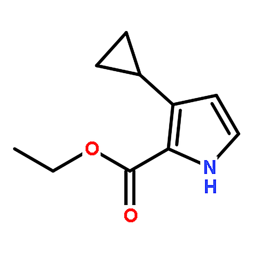 RHAWN Ethyl 3-Cyclopropylpyrrole-2-carboxylate