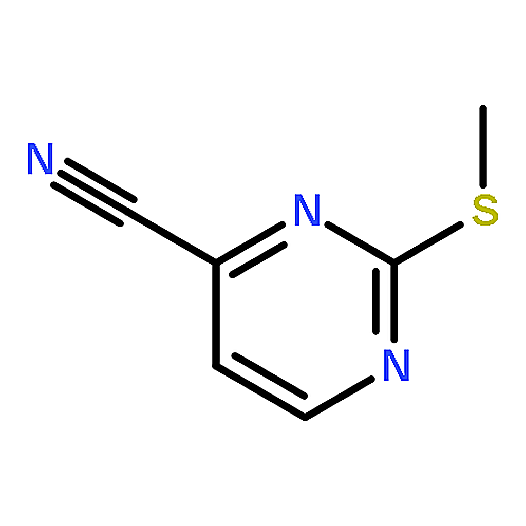 RHAWN 2-methylsulfanylpyrimidine-4-carbonitrile