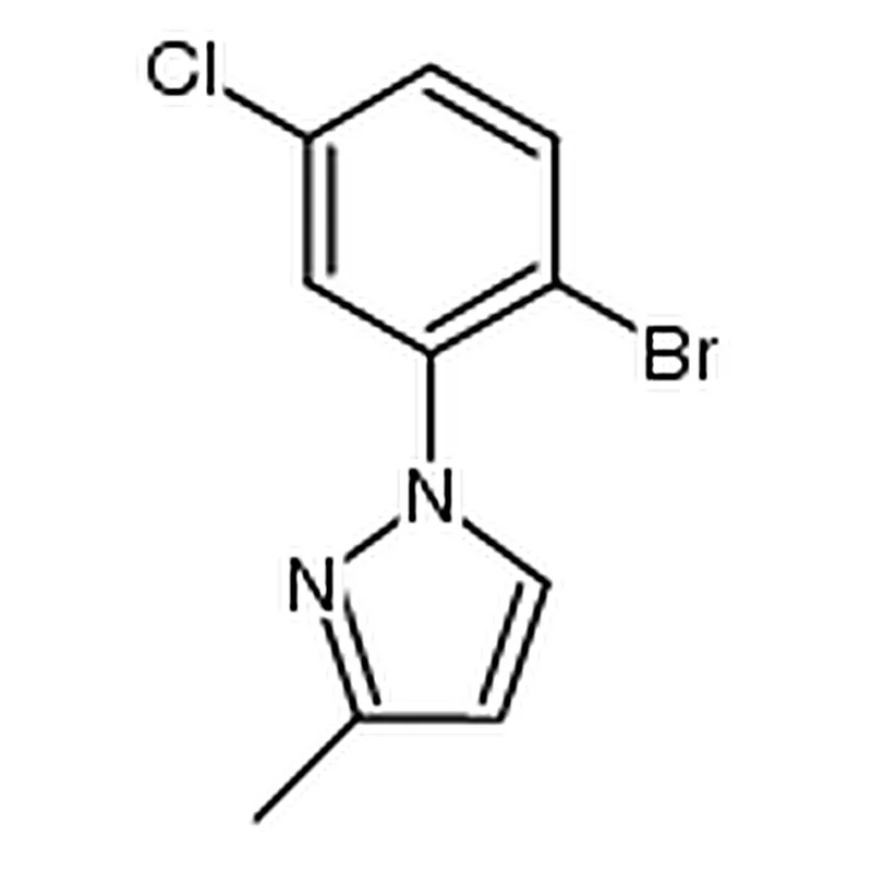 RHAWN 1-(2-Bromo-5-chlorophenyl)-3-methyl-1H-pyrazole