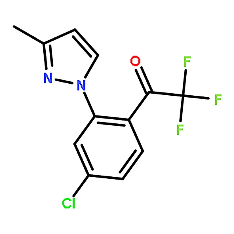 RHAWN 1-(4-Chloro-2-(3-methyl-1H-pyrazol-1-yl)phenyl)-2,2,2-trifluoroethanone