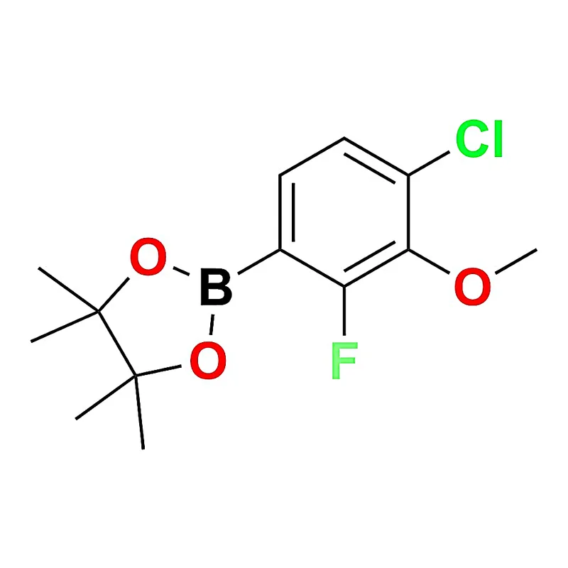 RHAWN 2-(4-Chloro-2-fluoro-3-methoxyphenyl)-4,4,5,5-tetramethyl-1,3,2-dioxaborolane
