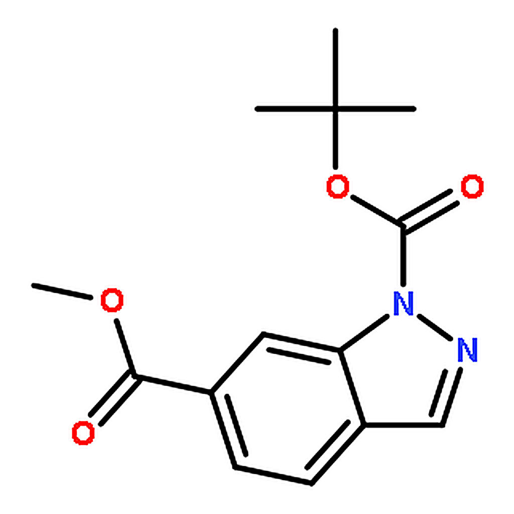 RHAWN 1-tert-Butyl 6-methyl 1H-indazole-1，6-dicarboxylate