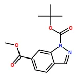 RHAWN 1-tert-Butyl 6-methyl 1H-indazole-1,6-dicarboxylate