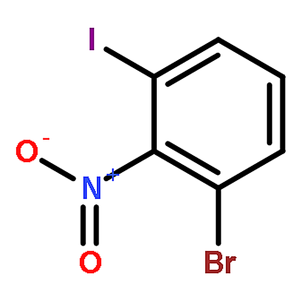 RHAWN 1-Bromo-3-Iodo-2-nitrobenzene
