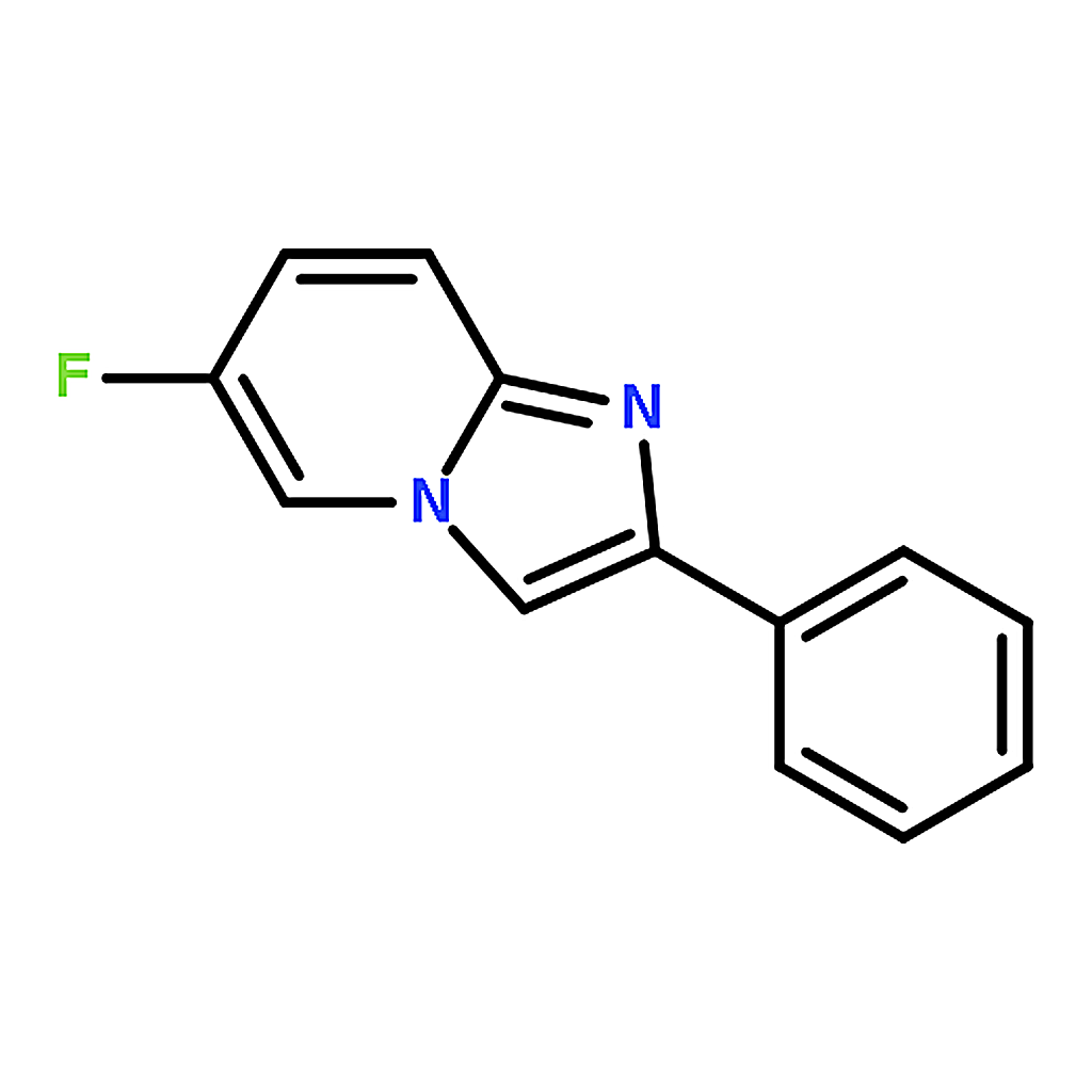 RHAWN 6-Fluoro-2-phenylimidazo[1,2-a]pyridine