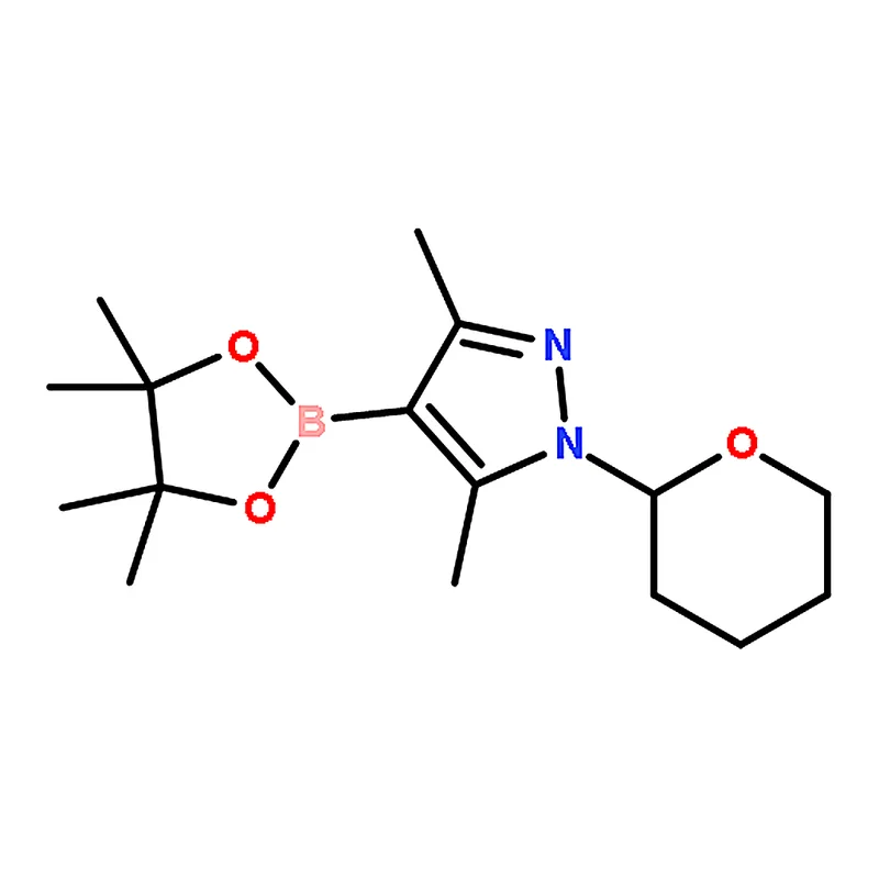 RHAWN 3,5-Dimethyl-1-(tetrahydro-2H-pyran-2-yl)-4-(4,4,5,5-tetramethyl-1,3,2-dioxaborolan-2-yl)-1H