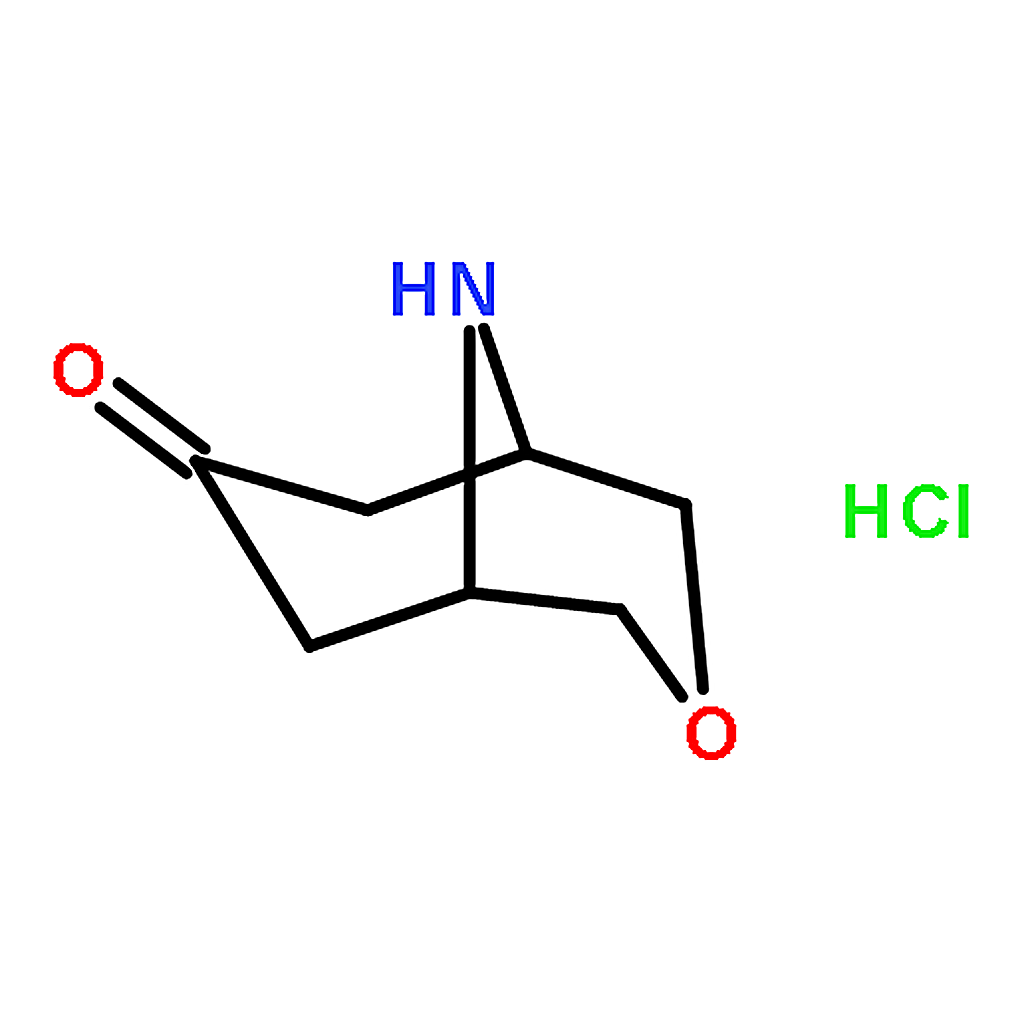 RHAWN 3-Oxa-9-azabicyclo[3.3.1]nonan-7-one Hydrochloride