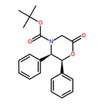RHAWN TERT-BUTYL (2S,3R)-(+)-6-OXO-2,3-DIPHENY L-4-MORPHOLINECARBOXYLATE