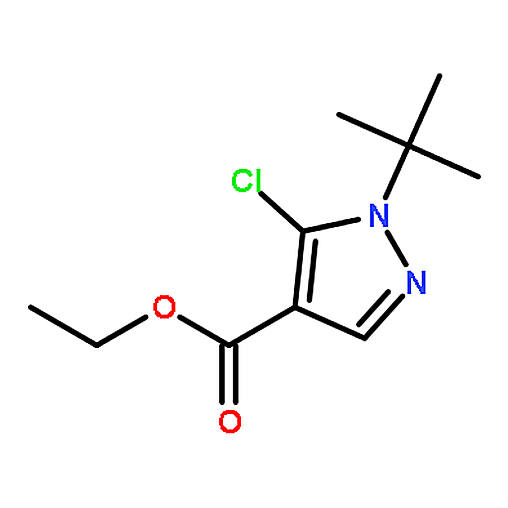 RHAWN Ethyl 1-(Tert-Butyl)-5-Chloro-1H-Pyrazole-4-Carboxylate