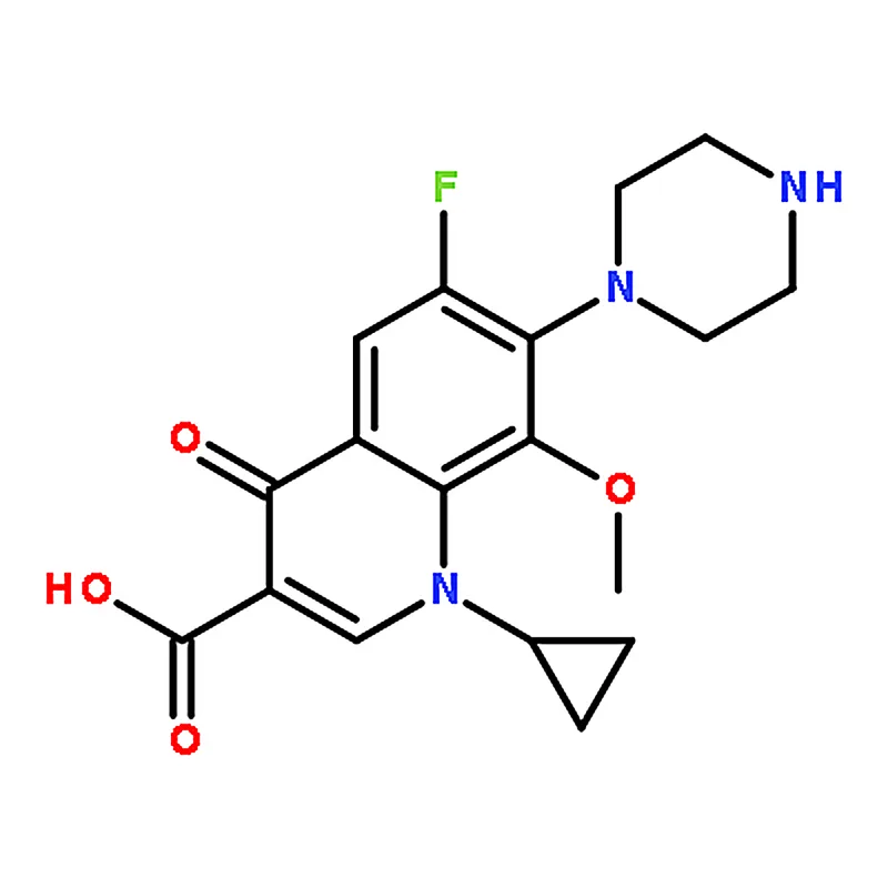 RHAWN 1-Cyclopropyl-6-fluoro-8-methoxy-4-oxo-7-(piperazin-1-yl)-1,4-dihydroquinoline-3-carboxylic