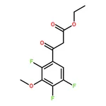 RHAWN Ethyl 3-oxo-3-(2,4,5-trifluoro-3-methoxyphenyl)propanoate