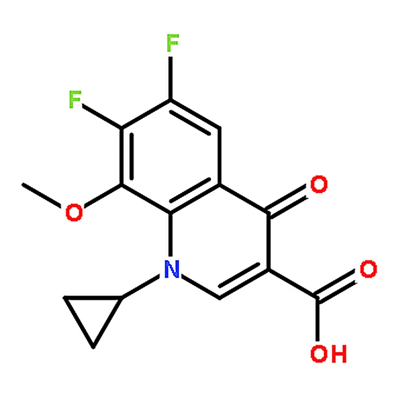 RHAWN 1-Cyclopropyl-6,7-difluoro-8-methoxy-4-oxo-1,4-dihydroquinoline-3-carboxylic acid