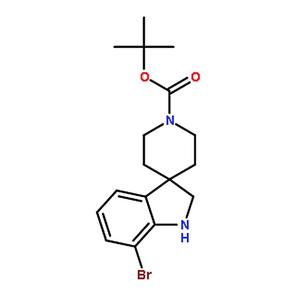 RHAWN tert-Butyl 7-bromospiro[indoline-3，4'-piperidine]-1'-carboxylate