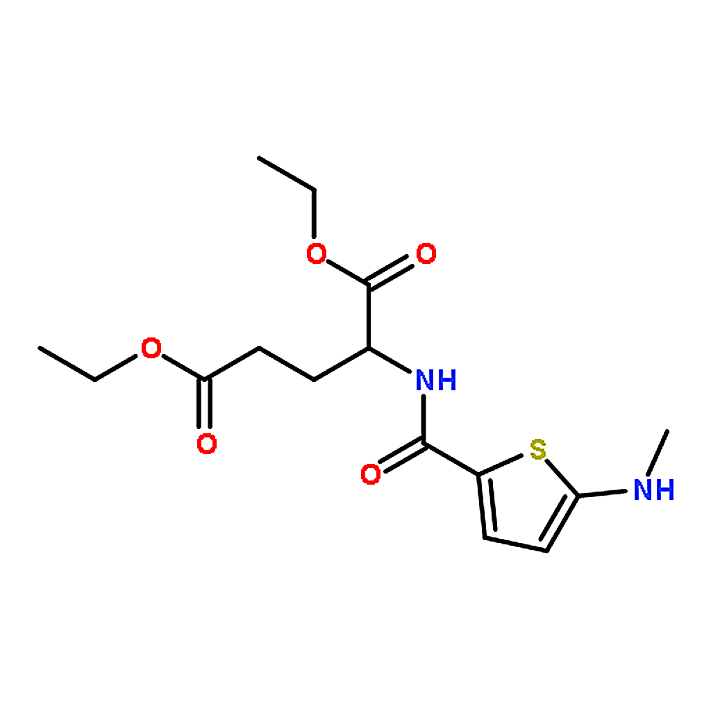 RHAWN (S)-Diethyl 2-(5-(methylamino)thiophene-2-carboxamido)pentanedioate
