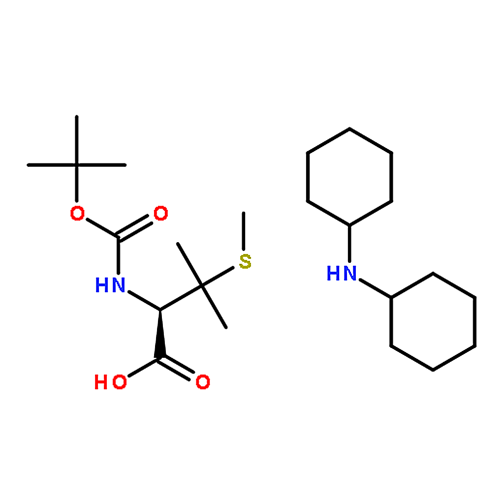 RHAWN Dicyclohexylamine (R)-2-((tert-butoxycarbonyl)amino)-3-methyl-3-(methylthio)butanoate