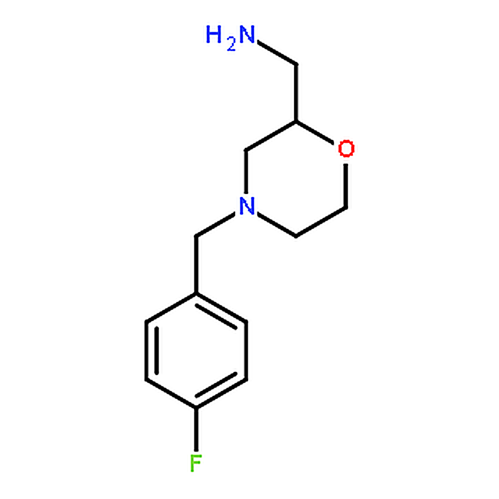 RHAWN 4-[(4-Fluorophenyl)methyl]-2-morpholinemethanamine